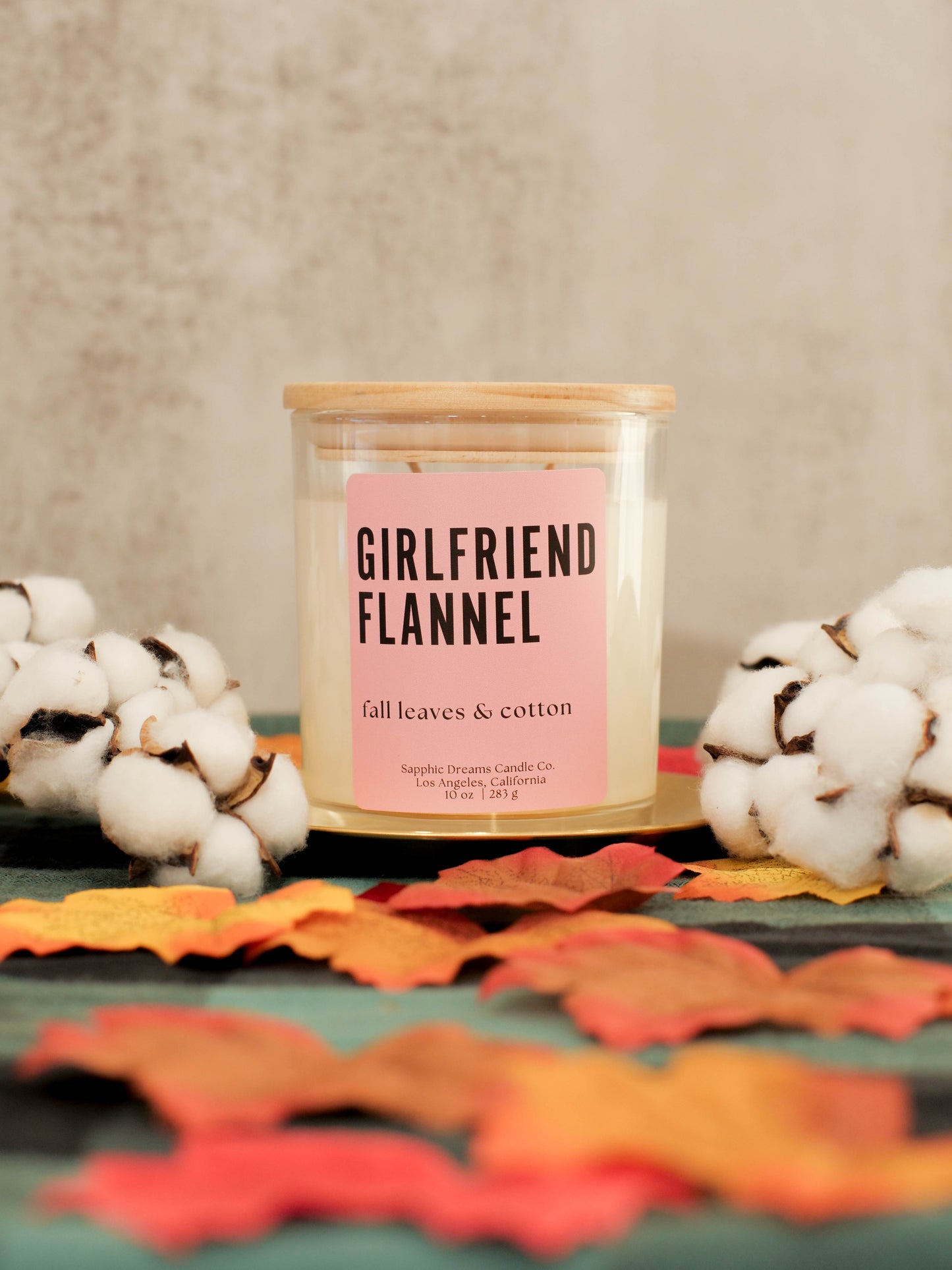 Girlfriend Flannel Candle