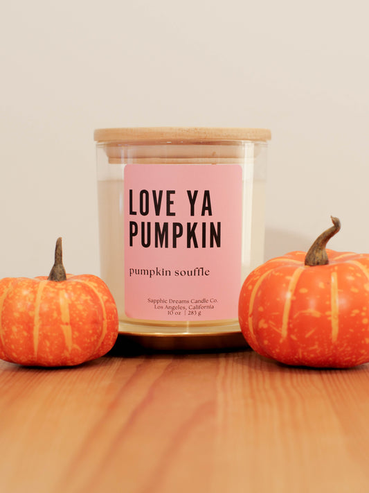 Love Ya Pumpkin Candle