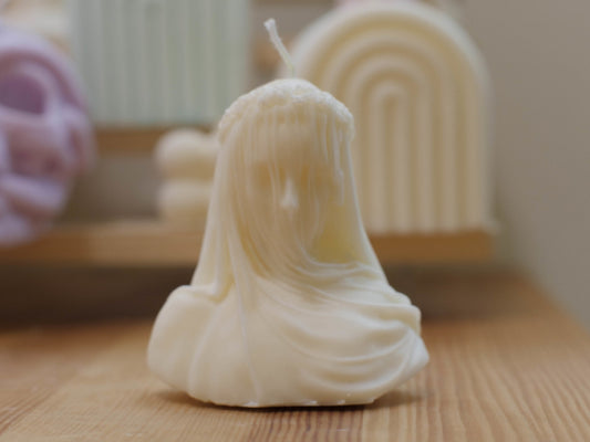 Veiled Woman Candle